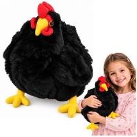Opakowanie Kura pluszowa czarna 30cm