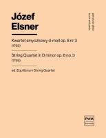 Okładka książki Kwartet smyczkowy Es-dur, op. 8 nr 3