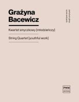 Okładka książki Kwartet smyczkowy (młodzieńczy)