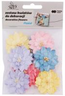 Opakowanie Kwiaty do dekoracji Pastel duże 10szt HAPPY COLOR