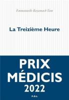 Okładka książki La Treizieme Heure