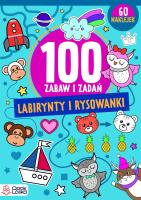 Labirynty i rysowanki. Ponad 100 zabaw i zadań.. Autor: Izabela Jesiołowska. SmakLiter.pl Okładka książki Labirynty i rysowanki. Ponad 100 zabaw i zadań.