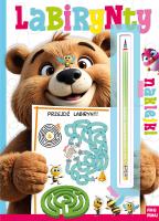 Labirynty z tęczowym ołówkiem. Autor: Opracowanie zbiorowe. SmakLiter.pl Okładka książki Labirynty z tęczowym ołówkiem