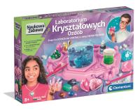 Laboratorium kryształowych ozdób 50398. Wydawca: Clementoni. SmakLiter.pl Opakowanie Laboratorium kryształowych ozdób 50398