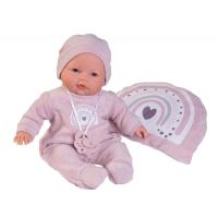 Lalka Bimba płacząca z poduszką 37cm. Wydawca: Antonio Juan. SmakLiter.pl Opakowanie Lalka Bimba płacząca z poduszką 37cm