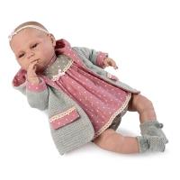 Opakowanie Lalka bobas hiszpańska Valeria płacze, mówi 45cm