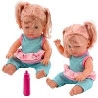 Opakowanie Lalka bobas w turkusowym komplecie kucyki butelka