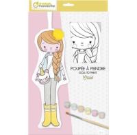 Opakowanie Lalka Chloe z materiału do pomalowania