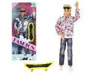 Opakowanie Lalka chłopiec z deskorolką 29cm