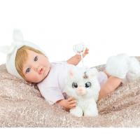 Lalka hiszpańska Alina Kawaii 45cm. Wydawca: Marina&Pau. SmakLiter.pl Opakowanie Lalka hiszpańska Alina Kawaii 45cm