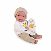 Lalka hiszpańska Baby Tonet Smile 33cm. Wydawca: Antonio Juan. SmakLiter.pl Opakowanie Lalka hiszpańska Baby Tonet Smile 33cm