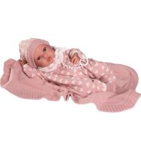 Lalka hiszpańska Erika z kocykiem 42cm. Wydawca: Antonio Juan. SmakLiter.pl Opakowanie Lalka hiszpańska Erika z kocykiem 42cm