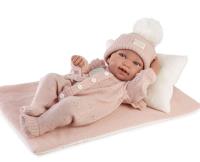 Opakowanie Lalka hiszpańska Pipa w śpiochach z pościelą 42cm