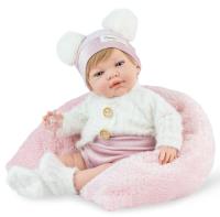 Opakowanie Lalka hiszpańska Reborn Sweet Baby z poduszką 42cm