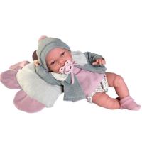 Lalka hiszpańska Toneta z poduszką 33cm. Wydawca: Antonio Juan. SmakLiter.pl Opakowanie Lalka hiszpańska Toneta z poduszką 33cm