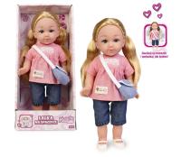 Opakowanie Lalka Natalia w różowej tunice 36cm