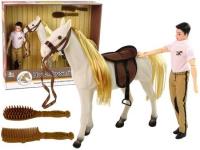 Opakowanie Lalka z białym koniem + akcesoria