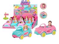 Opakowanie Lalka z samochodem mix