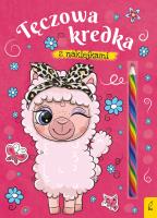 Lama. Tęczowa kredka. Autor: Opracowanie zbiorowe. SmakLiter.pl Okładka książki Lama. Tęczowa kredka