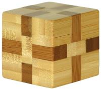 Opakowanie Łamigłówka 3D Bamboo Cube poziom 3/4
