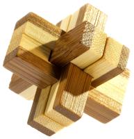 Opakowanie Łamigłówka 3D Bamboo Knotty poziom 3/4