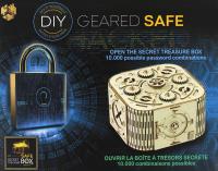 Łamigłówka - Geared Safe Secret (DIY) - poziom 3/4. Wydawca: G3. SmakLiter.pl Opakowanie Łamigłówka - Geared Safe Secret (DIY) - poziom 3/4