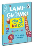 Łamigłówki dla 3-latka. Kapitan Nauka. Autor: Opracowanie zbiorowe. SmakLiter.pl Okładka książki Łamigłówki dla 3-latka. Kapitan Nauka