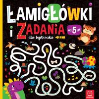Łamigłówki i zadania dla bystrzaka od 5 lat. Autor: Beata Karlik. SmakLiter.pl Okładka książki Łamigłówki i zadania dla bystrzaka od 5 lat