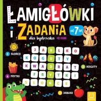 Łamigłówki i zadania dla bystrzaka od 7 lat. Autor: Beata Karlik. SmakLiter.pl Okładka książki Łamigłówki i zadania dla bystrzaka od 7 lat