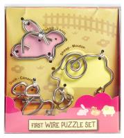 Opakowanie Łamigłówki Moje pierwsze zestaw różowy 3szt.