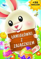 Łamigłówki z zajączkiem. Autor: Agnieszka Bienias vel Bieniak. SmakLiter.pl Okładka książki Łamigłówki z zajączkiem