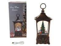 Opakowanie Lampion led z motywem świątecznym 32x15,5x15,5cm