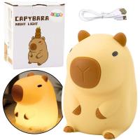 Lampka nocna Kapibara beżowa. Wydawca: Leantoys. SmakLiter.pl Opakowanie Lampka nocna Kapibara beżowa