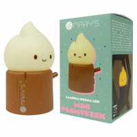 Lampka nocna LED mini płomyczek. Wydawca: Mary's. SmakLiter.pl Opakowanie Lampka nocna LED mini płomyczek