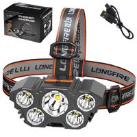 Latarka czołowa LED 5 diod czujnik ruchu 4 tryby. Wydawca: Leantoys. SmakLiter.pl Opakowanie Latarka czołowa LED 5 diod czujnik ruchu 4 tryby