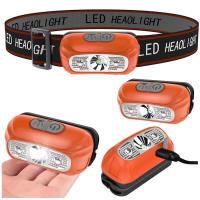 Latarka czołowa LED dwa tryby ładowanie USB. Wydawca: Leantoys. SmakLiter.pl Opakowanie Latarka czołowa LED dwa tryby ładowanie USB