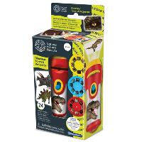 Latarka i projektor - Dinozaury. Wydawca: Brainstorm. SmakLiter.pl Opakowanie Latarka i projektor - Dinozaury