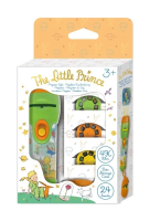 Latarka i projektor Mały Książę. Wydawca: AVENIR. SmakLiter.pl Opakowanie Latarka i projektor Mały Książę