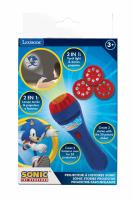 Latarka z projektorem Sonic Lexibook LTC050SN. Wydawca: Lexibook. SmakLiter.pl Opakowanie Latarka z projektorem Sonic Lexibook LTC050SN