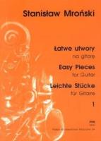 Okładka książki Łatwe utwory na gitarę