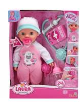 Laura Mały pacjent 30cm. Wydawca: SIMBA. SmakLiter.pl Opakowanie Laura Mały pacjent 30cm