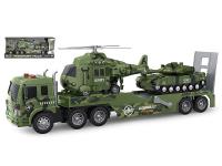 Opakowanie Laweta wojskowa z helikopterem i czołgiem