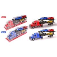 Laweta z autami MIX. Wydawca: TOYS Paweł Wojda. SmakLiter.pl Opakowanie Laweta z autami MIX