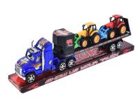 Laweta z traktorami. Wydawca: TOYS Paweł Wojda. SmakLiter.pl Opakowanie Laweta z traktorami