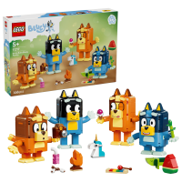 Opakowanie LEGO Bluey rodzina Blue z klocków 11217