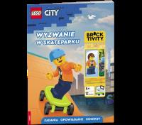 Lego City Wyzwanie w skateparku LNC-6033. Autor: Opracowanie zbiorowe. SmakLiter.pl Okładka książki Lego City Wyzwanie w skateparku LNC-6033