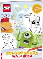 Okładka książki Lego Master Brand. Kolorowanka według kodu