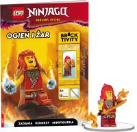Lego ninjago. Ogień i żar. Autor: Opracowanie zbiorowe. SmakLiter.pl Okładka książki Lego ninjago. Ogień i żar