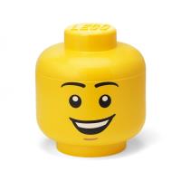 Opakowanie Lego pojemnik główka large - happy boy
