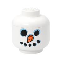 Opakowanie Lego pojemnik główka large - snowman